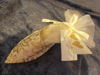 oosterse sandaal met organza